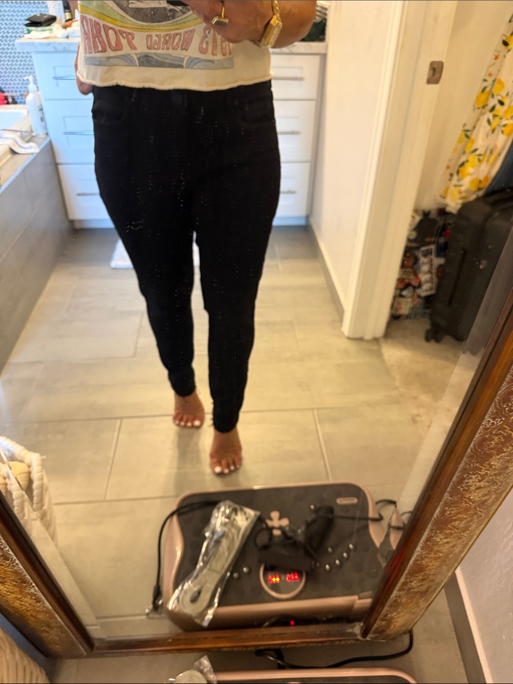 Kut Black High-Waist Skinny stretch Pants